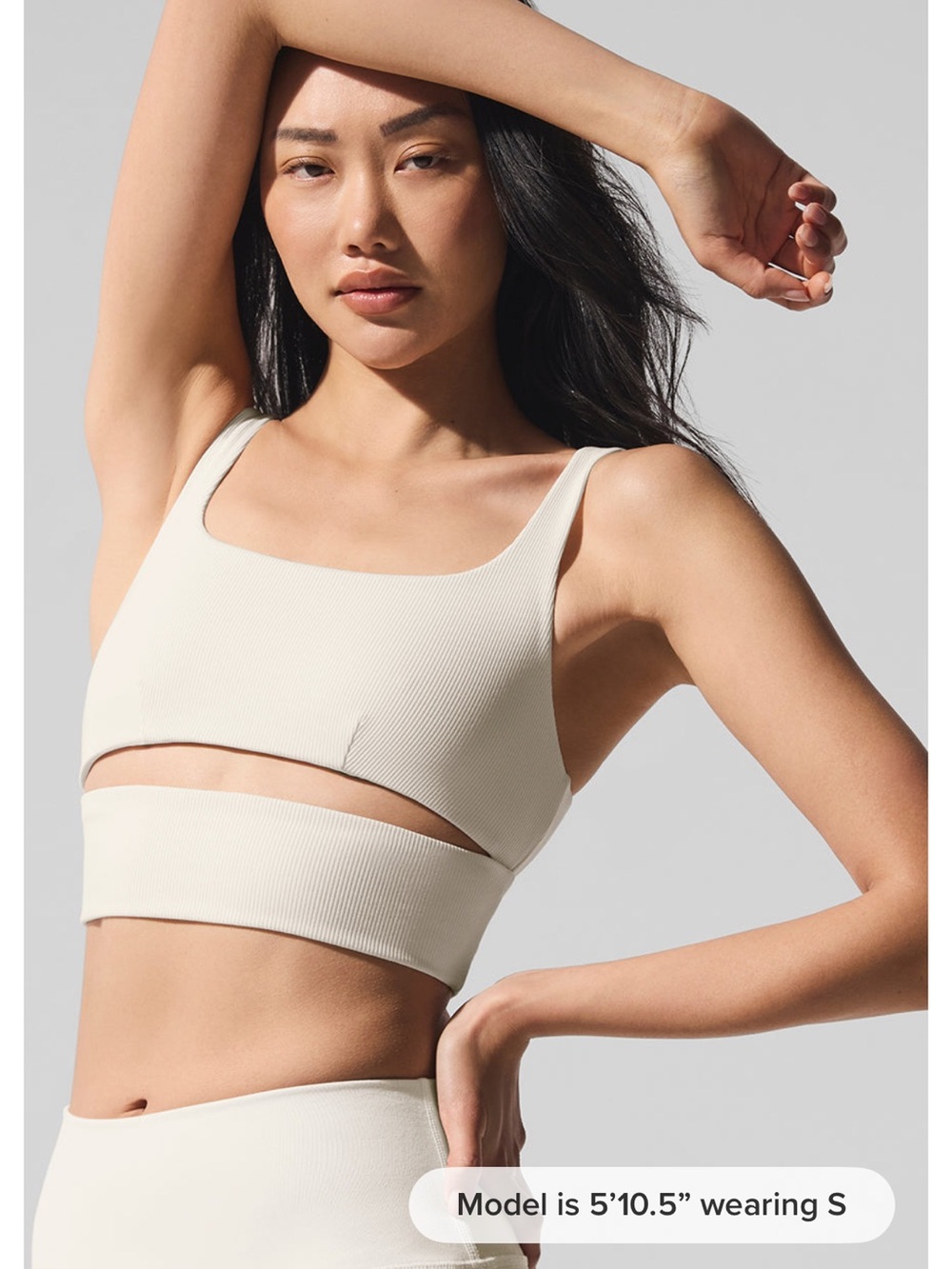 White Ribbed Bralette - Women Intimates